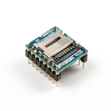 Arduino WTV020-SD-16P için Mini SD Kart MP3 Ses Modülü - 5