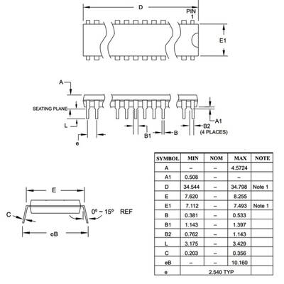 ATMEGA168PA-PU 8Bit 20Mhz Mikrodenetleyici DIP28 - 3