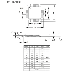 ATMEGA328PU-TH SMD 8-Bit 20MHz Mikrodenetleyici TQFP-32 - 3