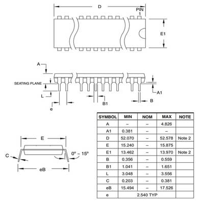 ATMEGA32A-PU 8-Bit 16MHz Mikrodenetleyici DIP-40 - 3