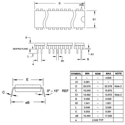ATMEGA8515-16PU 8-Bit 16MHz Mikrodenetleyici DIP-40 - 3