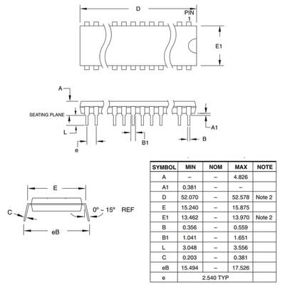 ATMEGA8535-16PU 8Bit 16Mhz Mikrodenetleyici Dip-40 - 3