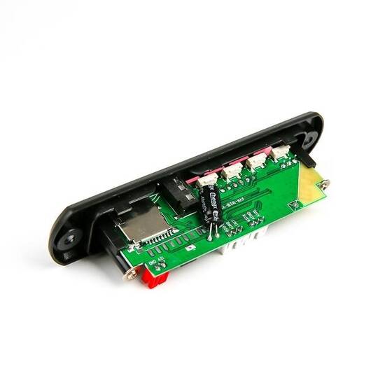 Bluetooth MP3 Kod Çözme Kartı Modülü - SD Kart Yuvası ile / USB / FM / Uzaktan Kod Çözme Kartı Modülü ( Pilli ve Uzaktan Kumandalı) - 1