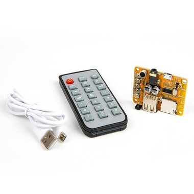 Bluetooth Ses Alıcı Kartı - AUX Araç Ses Modifikasyonu - Kayıpsız Bluetooth Alıcısı - MP3 Kod Çözücü Kartı - Pilli - 7