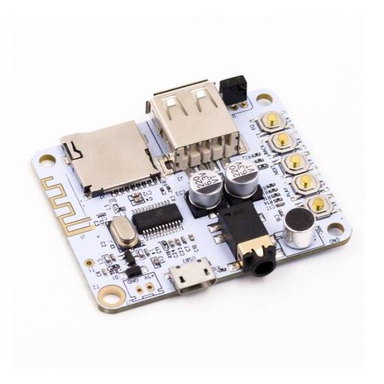 Bluetooth Ses Alıcı Kartı - AUX Araç Ses Modifikasyonu - Kayıpsız Bluetooth Alıcısı - MP3 Kod Çözücü Kartı - Pilsiz - 8