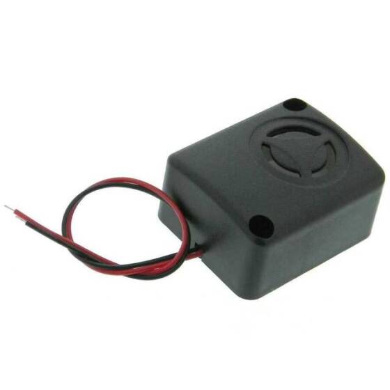 Buzzer - 12V Devreli 110db Siren - 1