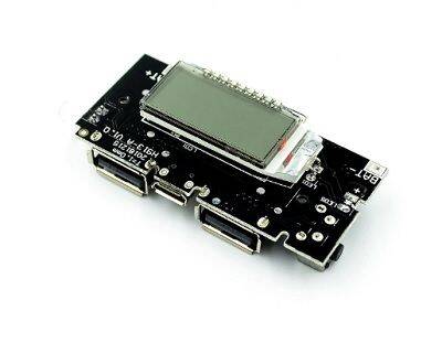 Çift USB Girişli 5V Powerbank 18650 Pil Şarj Kartı - 1