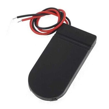 CR2032 2'li Kapaklı Anahtarlı Pil Yuvası - Görsu Elektronik