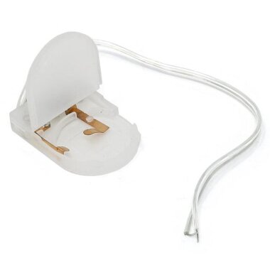 CR2032 Kapaklı Anahtarlı Pil Yuvası - Şeffaf - 3