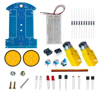 D2-1 DIY Akıllı Çizgi İzleyen Kiti - 1