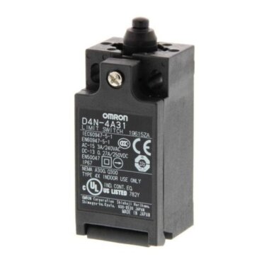 D4N-1131 10A 1NC/1NO Limit Switch - Omron