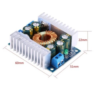 DC-DC Voltaj Düşürücü Modül 100W 12A - 5