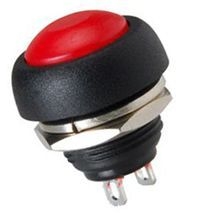 DC184 Kırmızı Push Buton - 1