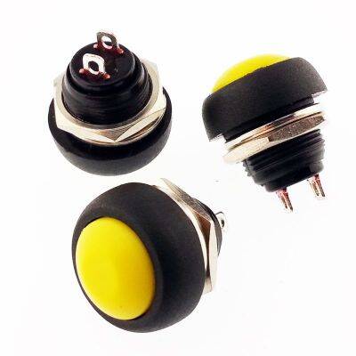 DC184 Sarı Push Buton - 1