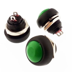DC184 Yeşil Push Buton - 1