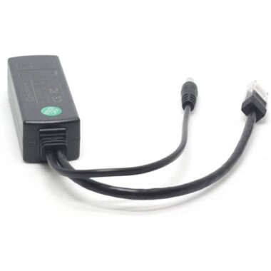 DC5.5x2.1mm Gigabit PoE Ayırıcı 48V - 5V 2.4A - 4