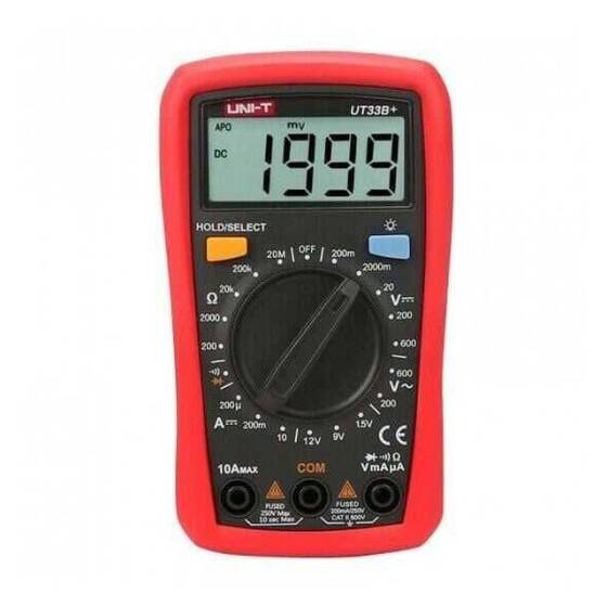 Digital Multimetre UT33B+ 600V - 1