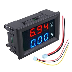 Digital Voltmetre Ampermetre DC 0-30V 0-10A Dual - 1