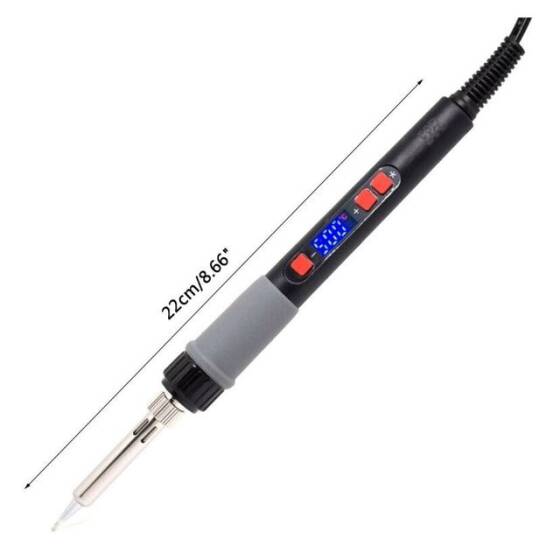 Dijital Isı Ayarlı 80W Kalem Havya - 2