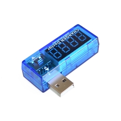 Dijital USB Mobil Voltaj ve Akım Test Cihazı - 1