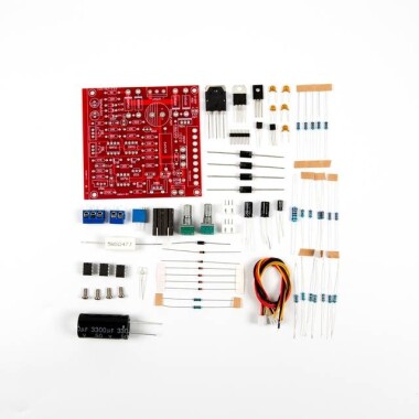 DIY 0-30V 2mA-3A Ayarlanabilir DC Ayarlı Güç Kaynağı Modülü Kiti - 5
