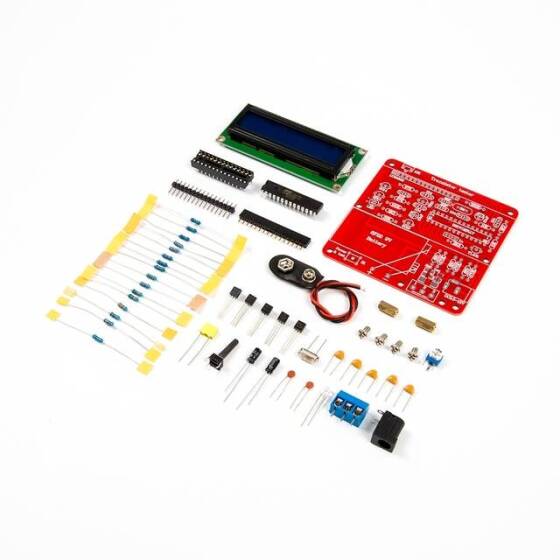 DIY Çok Fonksiyonlu Transistör Test Cihazı Kiti LCR ESR Transistör Ölçer PWM Sinyal Jeneratörü Kiti - 4
