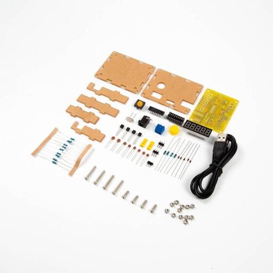 DIY Frekans Test Cihazı 1Hz-50Mhz Kristal Sayaç Metre Kutu Kiti - 2