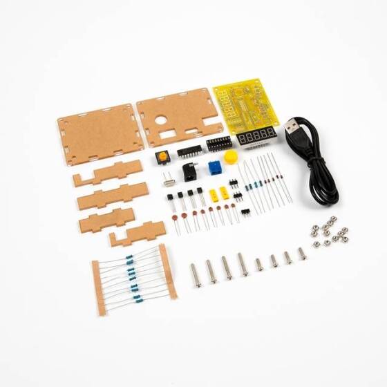 DIY Frekans Test Cihazı 1Hz-50Mhz Kristal Sayaç Metre Kutu Kiti - 3