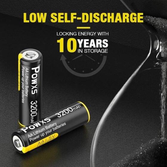 Doublepow 1.5V AA2000MAH LR6 Şarj Edilmeyen Alkalin Pil - 3