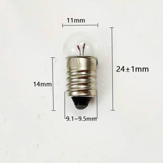 E10 Ampul 4.8V 0.5A - 2