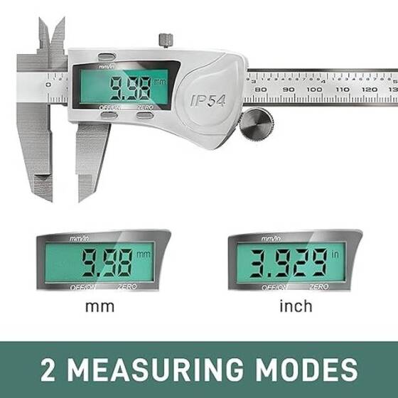 0-150mm Stainless Steel Digital Display Vernier Calipers (With Battery) - 3