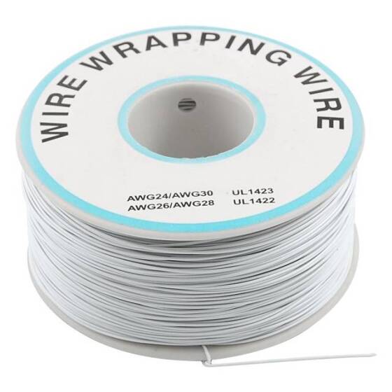 0.5mm Copper Wire OK Line 30AWG 230m White - 2