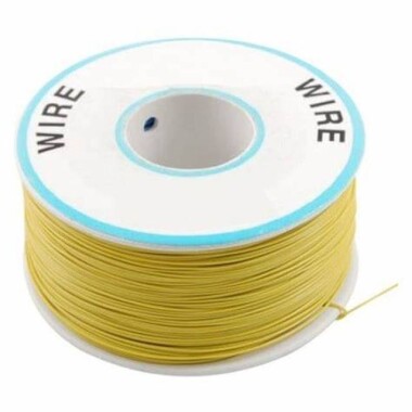 0.5mm Copper Wire OK Line 30AWG 230m Yellow - 2