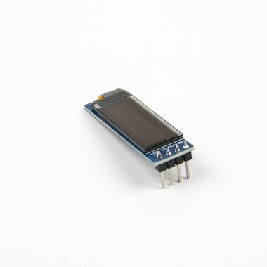 0.91 inch 128x32 I2C IIC Serial OLED LCD Display Module(With GND VCC) White SSD1306 Chip - 10
