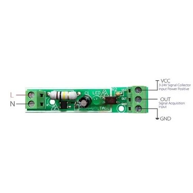 1 Channel Delay 220V AC Module For PLC - 5