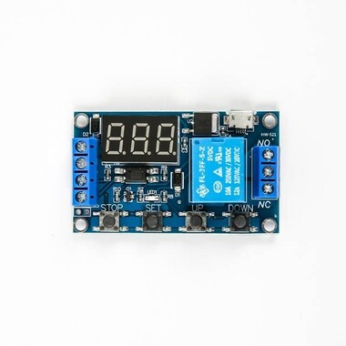 1 Channel Delay Power-Off Relay Module With Cycle Timing Circuit Switch - 11