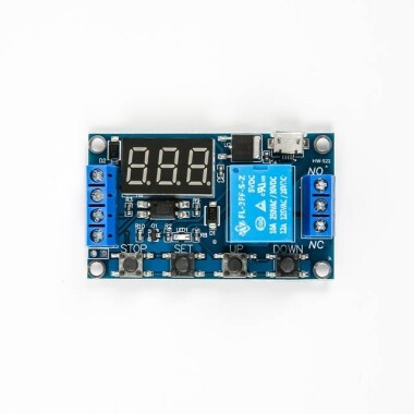 1 Channel Delay Power-Off Relay Module With Cycle Timing Circuit Switch - 12