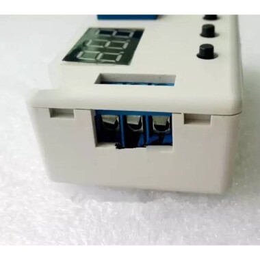 1 Channel Relay Module 12V Adjustable Trigger Delay Cycle Timing Pull-In Switch-On Switch With White Shell - 4