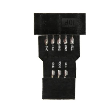 10 Pin to 6 Pin Adapter Board AVRISP USBASP STK500 - 1