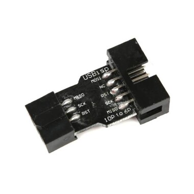 10 Pin to 6 Pin Adapter Board AVRISP USBASP STK500 - 6