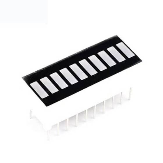 10 Segments 4 Colors Stripe Digital Tubes 2R3Y4G1B Anode (BBS) - 1