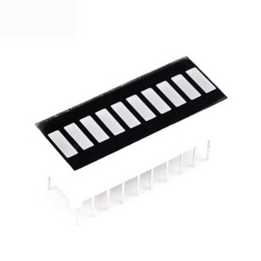 10 Segments 4 Colors Stripe Digital Tubes 2R3Y4G1B Cathode (BAS) - 1