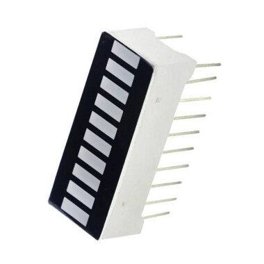 10 Segments 4 Colors Stripe Digital Tubes 2R3Y4G1B Cathode (BAS) - 2