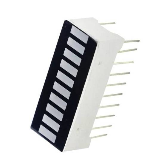 10 Segments 4 Colors Stripe Digital Tubes 2R3Y4G1B Cathode (BAS) - 2