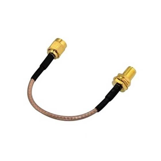 10cm SMA Male to Female Pigtail WLAN Network RF Antenna RG316 Coaxial Cable - 1