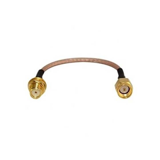 10cm SMA Male to Female Pigtail WLAN Network RF Antenna RG316 Coaxial Cable - 2