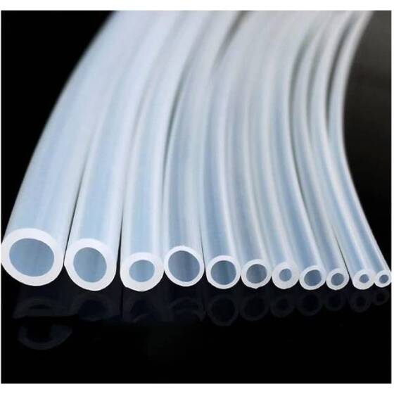 10Meters Transparent Silicone Tube Flexible Rubber Hose Drink Water Pipe Food Grade Connector ID 0.5mm X 3mm OD - 1