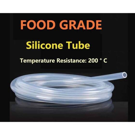 10Meters Transparent Silicone Tube Flexible Rubber Hose Drink Water Pipe Food Grade Connector ID 1.5mm X 3mm OD - 2