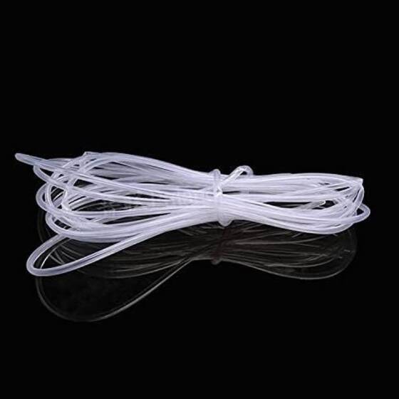 10Meters Transparent Silicone Tube Flexible Rubber Hose Drink Water Pipe Food Grade Connector ID 3mm X 4mm OD - 4