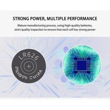 10PCS Doublepow LR41 1.5V Alkaline Battery - 2